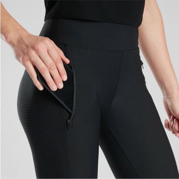 Athleta Stellar Crop Pants Black - Picture 4 of 13
